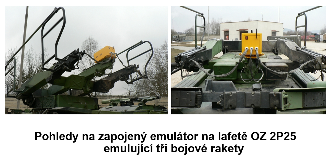 Emulátor raket 3M9 zvyšuje efektivitu výcviku i ve Vyškově