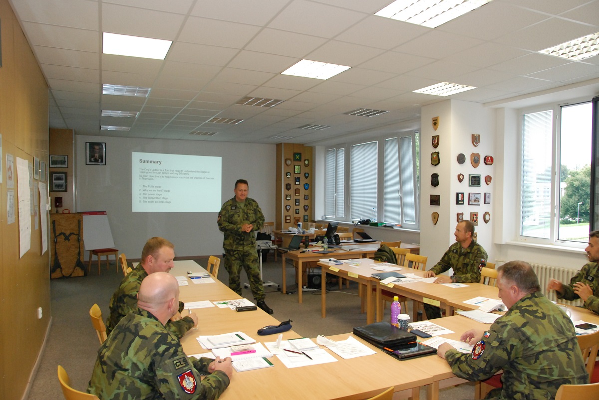 Instruktorský kurz CDF-IC u Praporčické školy