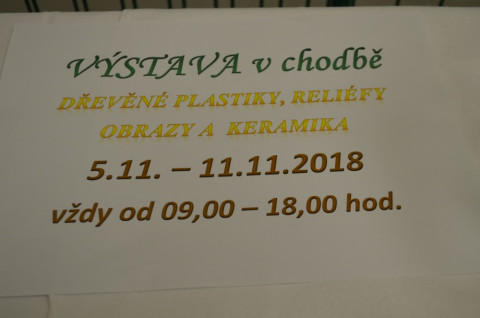 Pozvánka na „Výstavu v chodbě“